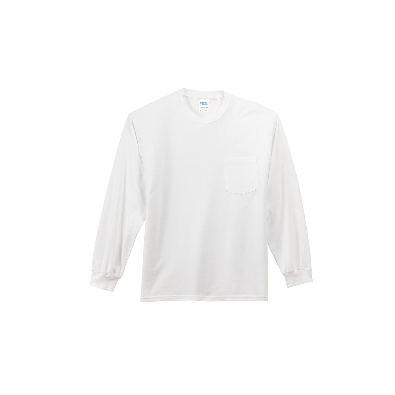 Port & Company® Long Sleeve Essential Pocket T-Shirt